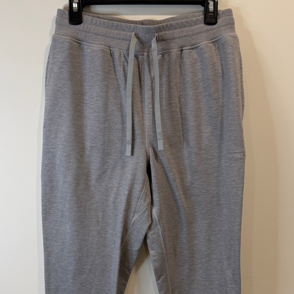 Men's Light Gray Redondo Drawstring Jogger Sweatpants